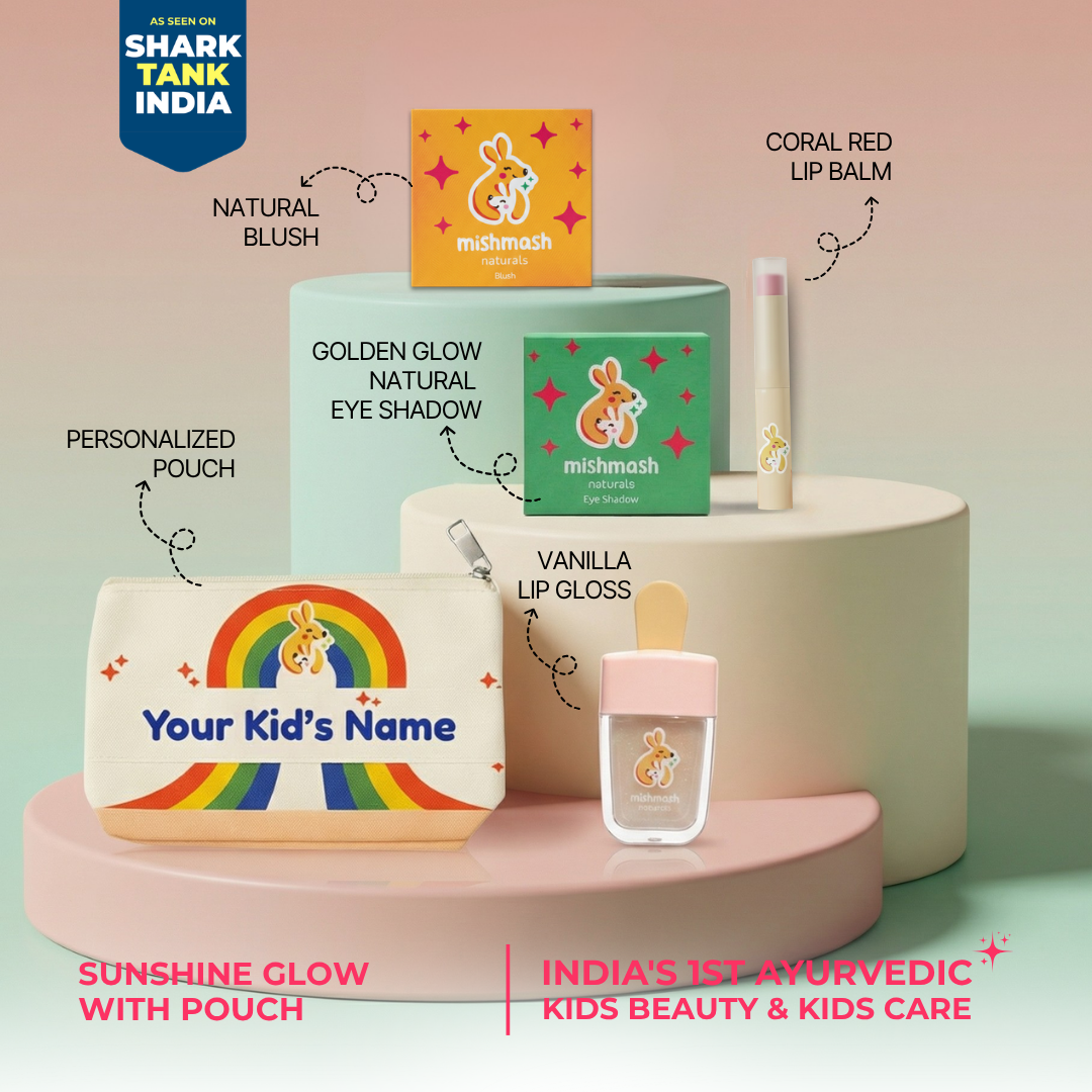 Sunshine Glow Makeup with Pouch